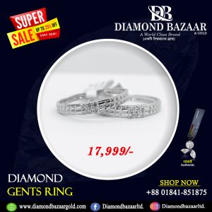 Diamond Gents Ring