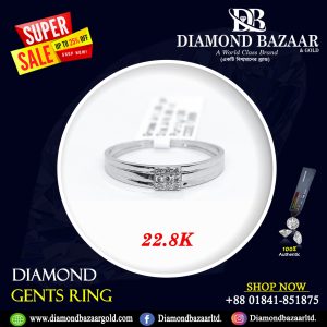 Diamond Gents Ring