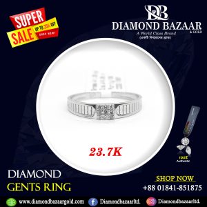 Diamond Gents Ring
