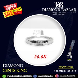Diamond Gents Ring